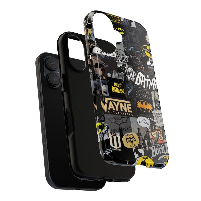 Retro Comic Art Design Phone Case for Iphone 16 15 14 13 12 1, Comic Book Style Superhero Iphone Case, Gift for Comic Fans